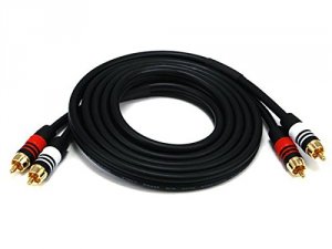 Monoprice 2864 Rca2 Plug2 Rca Plug Mm Cable 6ft