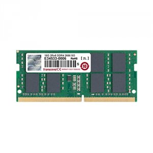 Transcend TS2GSH64V6B 16gb Ddr4 2666mhz So-dimm 2rx8 1gx8 Cl19 1.2v