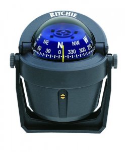 Ritchie B-51 B-51 Explorer Compass - Bracket Mount - Black