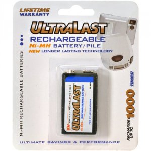 Ultralast RA50256 Ul9v 9-volt Replacement Battery Dotul9v