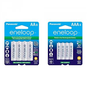 Panasonic TW9439 (r) Bk-3mcca8ba Eneloop(r) Rechargeable Batteries (aa