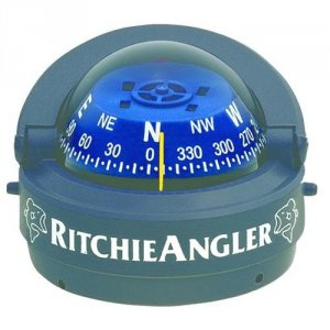 Ritchie RA-93 Ra-93 Angler Compass - Surface Mount - Gray