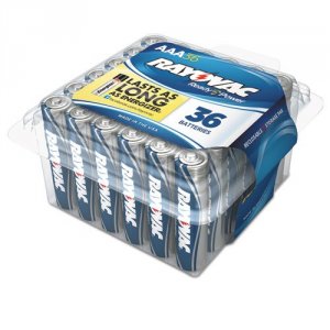 Rayovac 82436PPK (r) 824-36ppj Alkaline Batteries Reclosable Pro Pack 