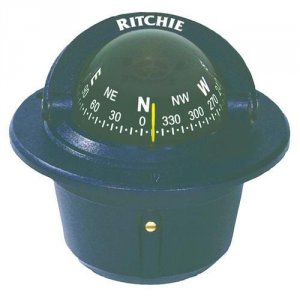 Ritchie F-50 F-50 Explorer Compass - Flush Mount - Black