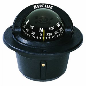 Ritchie F-50 F-50 Explorer Compass - Flush Mount - Black