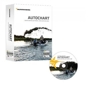 Humminbird 600031-1 Autochart Dvd Pc Mapping Software Wzero Lines Map 