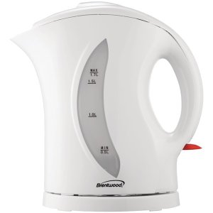 Brentwood KT-1617 1.7l Crdls Tea Kettle Wht