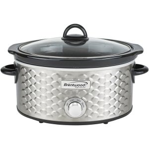 Brentwood SC-140S 4.5qt Slow Cker Sclp Slv