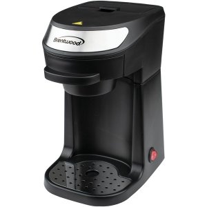 Brentwood TS-111BK Sngl Srv Coffee Mkr Blk