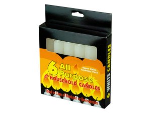 Bulk AF521 6 Pack 4quot; All-purpose Candles