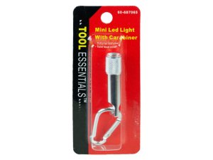 Bulk AT996 Mini Led Flashlight With Carbiner