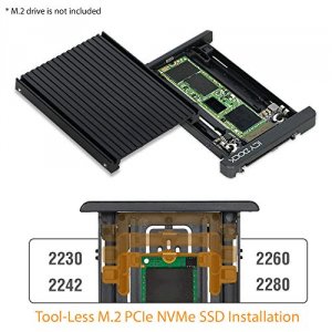 Icy MB705M2P-B Ac Mb705m2p-b Nvme M.2 Ssd To 2.5 Nvme U.2 Ssd Converte