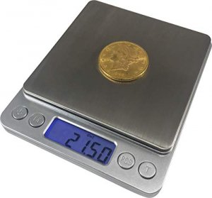 Optima TI-502 Titanium Pocket Scale 502