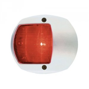 Perko 0170WP0DP3 Led Side Light - Red - 12v - White Plastic Housing