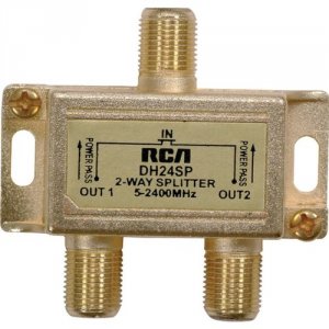 Voxx DH24SPF Rca(r)  3ghz Digital Plus 2-way Splitter