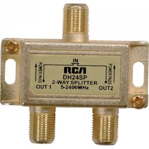 Voxx DH24SPF Rca(r)  3ghz Digital Plus 2-way Splitter