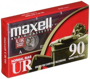 Maxell 108510 (r)  Normal-bias Cassette Tape (single)