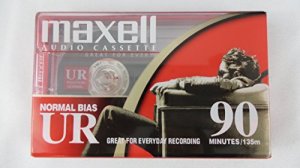 Maxell 108510 (r)  Normal-bias Cassette Tape (single)