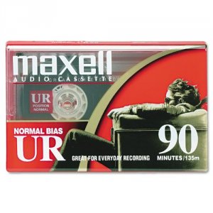 Maxell 108510 (r)  Normal-bias Cassette Tape (single)