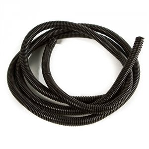 American RA33925 Black Split-loom Cable Tubing44; 100ft (.25quot;) Wir