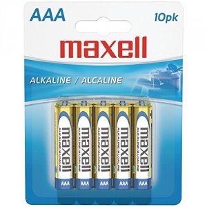 Maxell 723810 (r)  - Lr0310bp Alkaline Batteries (aaa; 10 Pk; Carded)