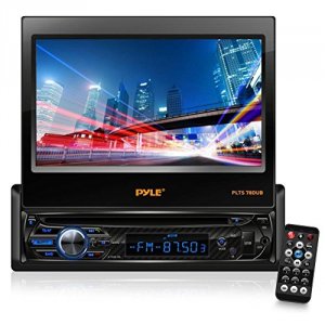 Pyle PLTS78DUB 7quot; Single-din In-dash Dvd Receiver With Motorized F