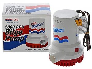 Rule 10 2000 G.p.h. Bilge Pump