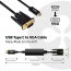 Club CAC-1512 5m Usb Type C To Vga Cable