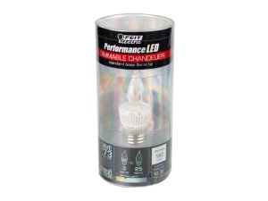 Bulk HD094 Feit Electric Led Clear Bent Tip Light Bulb Dimmable