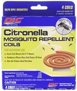 Pic PEPCOC412 (r) C412 Mosquito Repellent Coils, 4 Pk