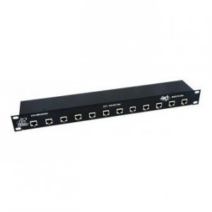 Ditek DTK-RM12POES Rack Mount Power Over Ethernet Surge Pro