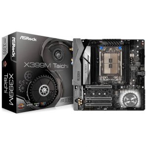 Asrock X399M TAICHI X399m Taichi Socket Tr4 Amd X399 Ddr4 Quad Crossfi