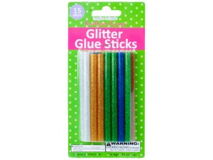 Bulk CG998 Fifteen Piece Glitter Glue Sticks