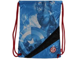 Bulk KR108 Captain America Sackpack Drawstring Backpack