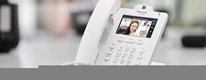 Panasonic KX-HDV430B Video Sip Phone Includes Wall Mount  Black