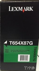 Original Lexmark T654X87G T654 Extra High Yield Print Cartridge T654 3