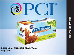 Pci TN223BK-PCI Brother Tn-223bk (tn223bk) Black Toner Cartridge 2000 