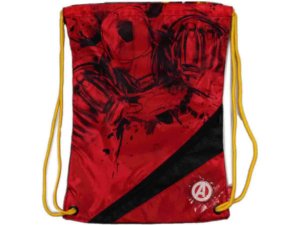 Bulk KR107 Iron Man Sackpack Drawstring Backpack