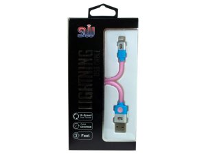 Bulk EN456 Pink Iphone Lighting Usb Cable