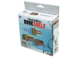 Bulk HD114 Stainless Steel Invisible Book Shelf