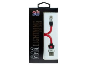 Bulk EN460 Red Iphone Lighting Usb Cable