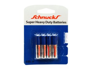 Bulk EC298 Aaa Super Heavy Duty Batteries In Blister Pack Of Four