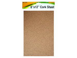 Bulk OP923 Cork Sheet 8quot; X 12quot;