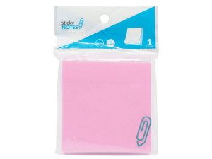 Bulk CI137 3quot; X 3quot; Pink Sticky Notes