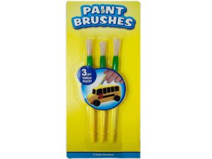 Bulk SC658 3 Pack 7quot; Paint Brushes