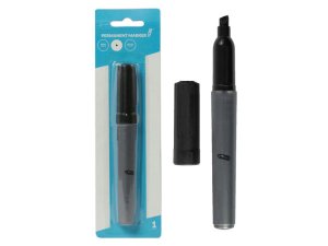 Bulk CI177 Permanent Marker, Chisel Tip, Black