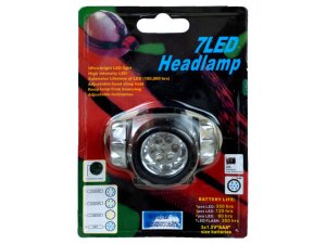 Bulk KL758 7 Led Headlamp