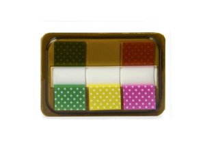 Bulk CI143 Sticky Page Markers, Polka Dot