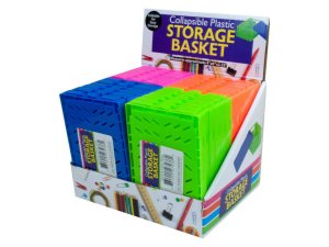 Bulk FB426 Collapsible Plastic Storage Basket