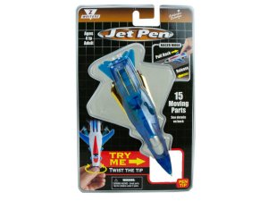 Bulk AF607 Blue Pull Back Jet Pen